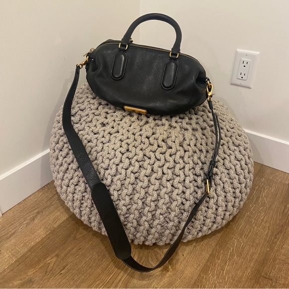 Marc Jacobs black leather crossbody bag - Picture 2 of 12